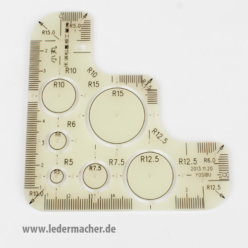 japanische Radienschablone