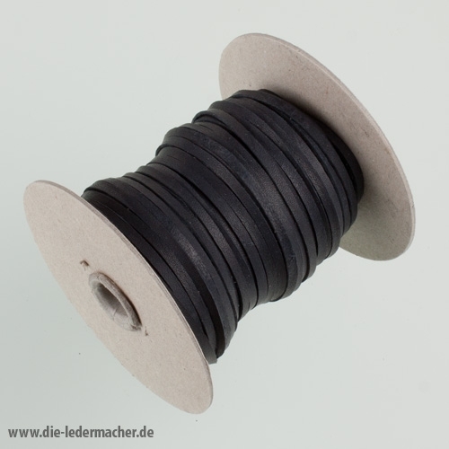 Känguru Flechtband, schwarz - 50 m Rolle, 3 mm