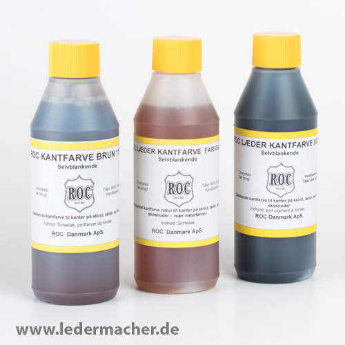 ROC Denmark - Kantenfarbe - 250 ml - schwarz