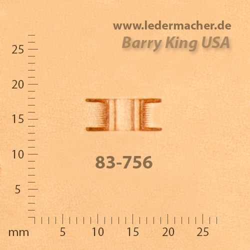 Barry King USA - Basket Stamp - Large Bar - Size 2