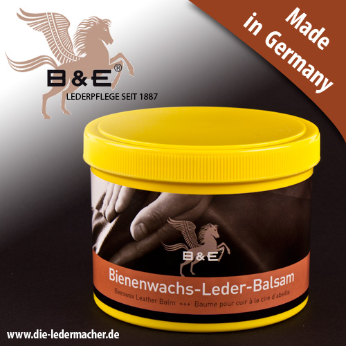 B&E Bienenwachs Lederbalsam, 500 ml